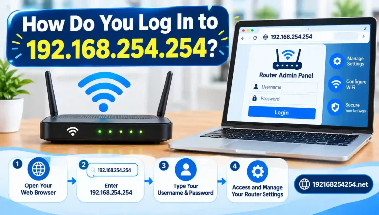192.168.254.254 Admin Login
