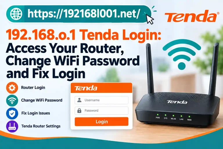 192.168.o.1 Tenda Login