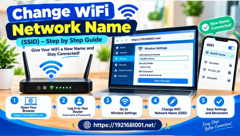 Change WiFi Network Name