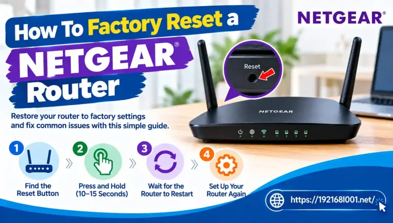Factory Reset a NETGEAR Router